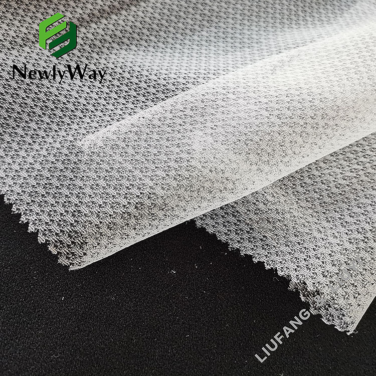 Fluffy Style Tulle Nylon Diamond Net Mesh Fabric para sa Garment Sleeves-15