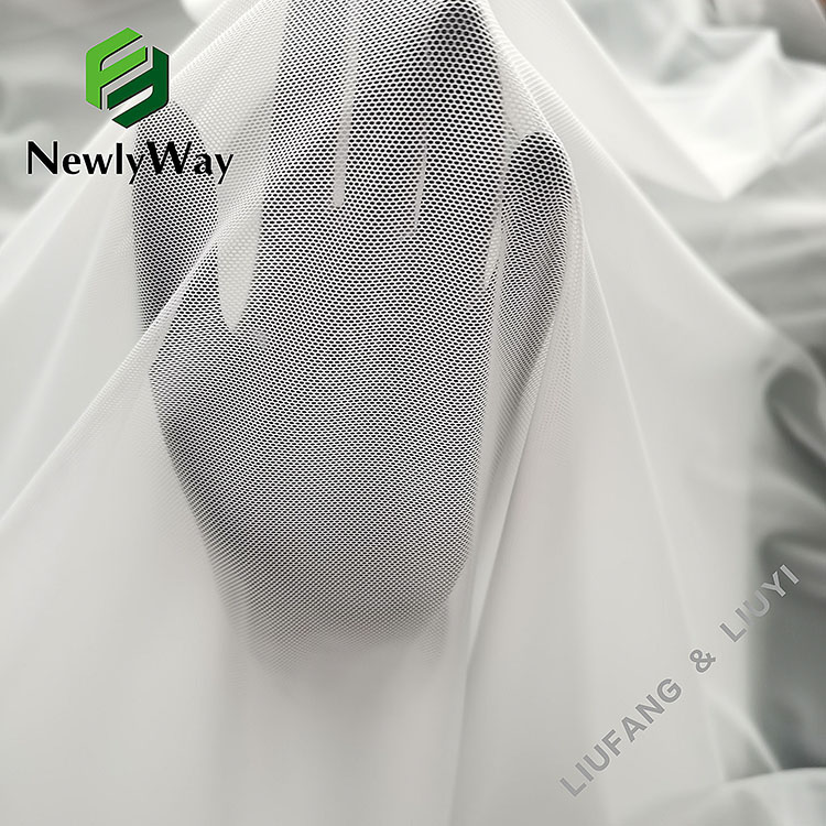 Tessutu stretch di maglia di nylon spandex 40D di alta qualità per i vestiti-16