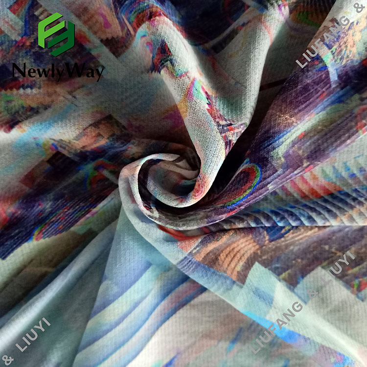 σχέδιο ζωγραφικής τυπωμένη δαντέλα νάιλον ελαστικό πλεκτό ύφασμα tricot online χονδρική πώληση-11