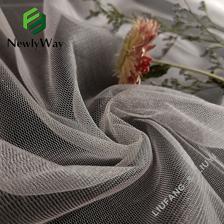 100 Polyester Illusion Sparkle Tulle Hexagonal Mesh Net Fabric for Bridal Dress Veil-15