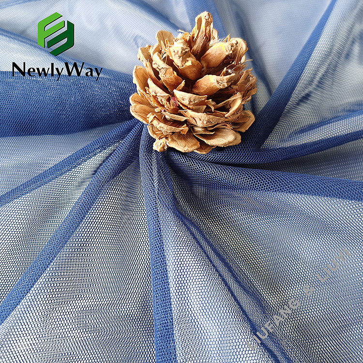 China supplier sale hexagonal net polyester fiber tulle mesh fabric for girl's skirt-15