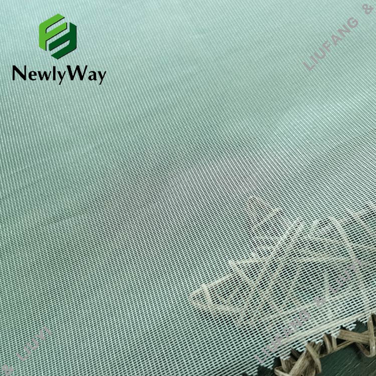 High Quality 100 Polyester Square Grid Mesh Tulle Net Fabric for Bubble Skirt-12