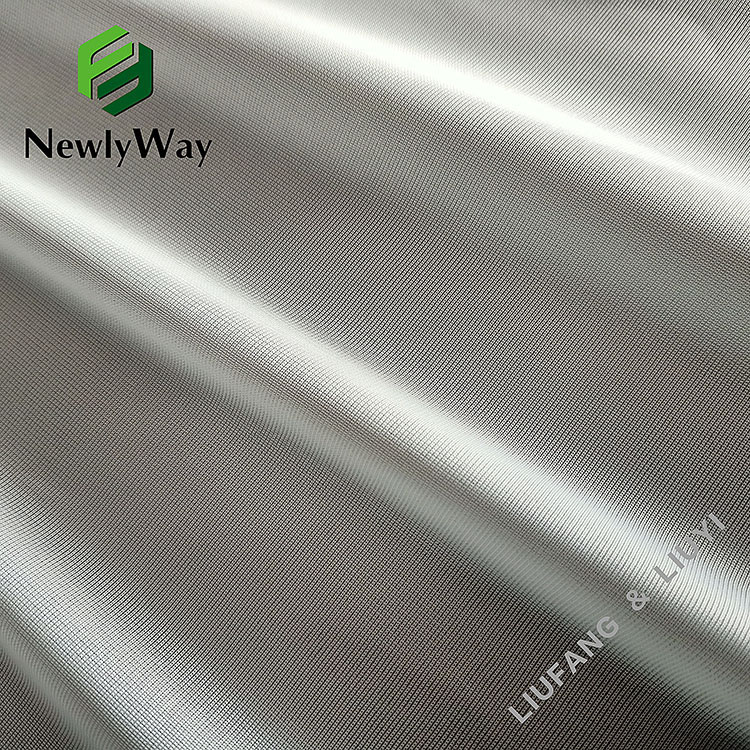 High quality soft nylon fiber plain weave knit fabric for pocket-12