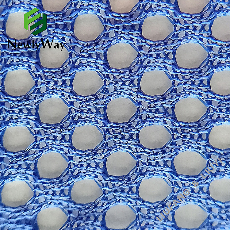 Manufacturer polyester fiber tulle net mesh fabric for sportswear lining-8