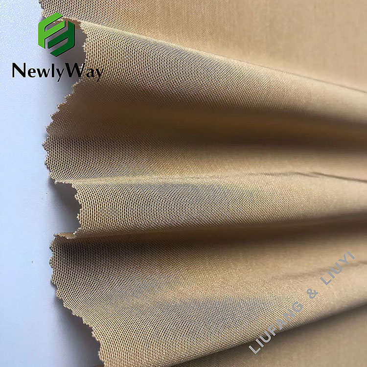 Medium thickness nylon spandex stretch mesh knit fabric for pocket-13