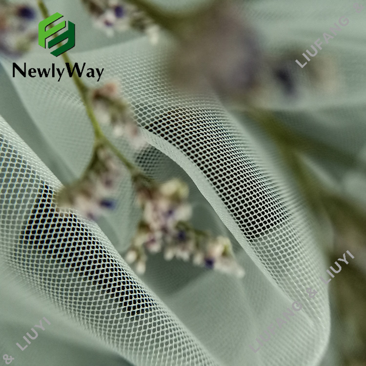 Shrink-Resistant Nylon Diamond Mesh Tulle Net Fabric for Dresses-15