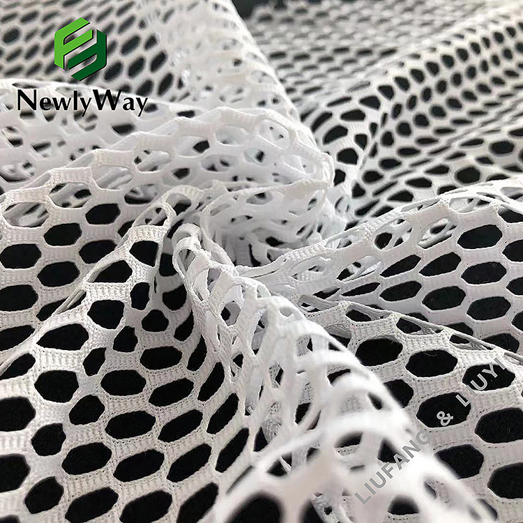 Wholesale 75D polyester fiber warp knitted mesh fabric for composite material-14